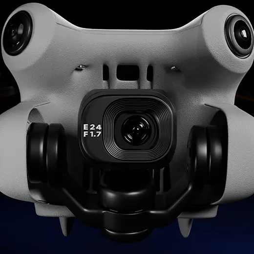 Produktvisualisering av DJI Mini 4 Pro drönare