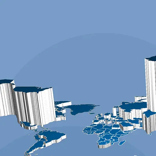 Animerad infografik om utsläppsstatistik