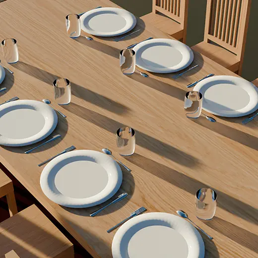 Procedurell 3D-visualisering med Blender geometry nodes