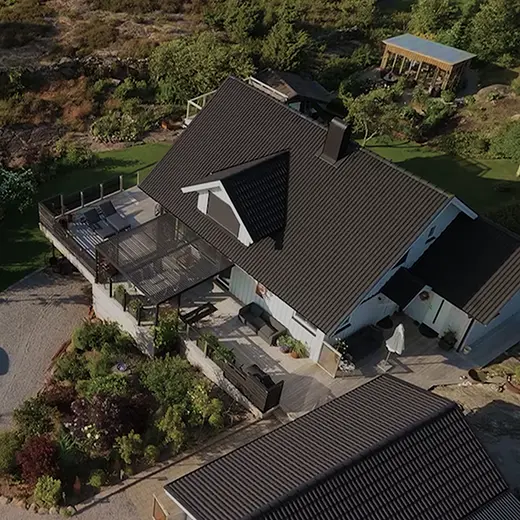 Drönarvideoproduktion för sociala medier åt Weigelts Trädgård